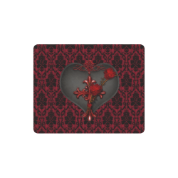 Gothic Red Heart Rectangle Mousepad