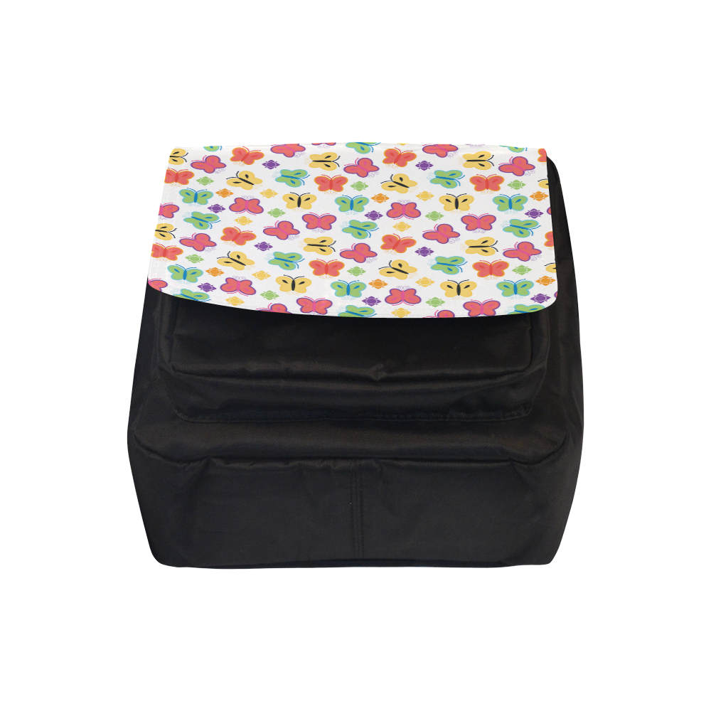 colorful butterfly Crossbody Nylon Bags (Model 1633)