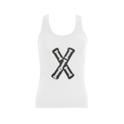 New I Am X. By RW Women's Shoulder-Free Tank Top (Model T35)