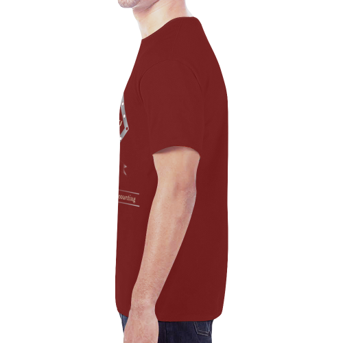 Crimson Tee New All Over Print T-shirt for Men (Model T45)