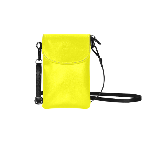 color yellow Small Cell Phone Purse (Model 1711)