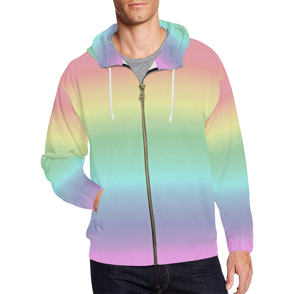 Custom Full Zip Hoodie for Men