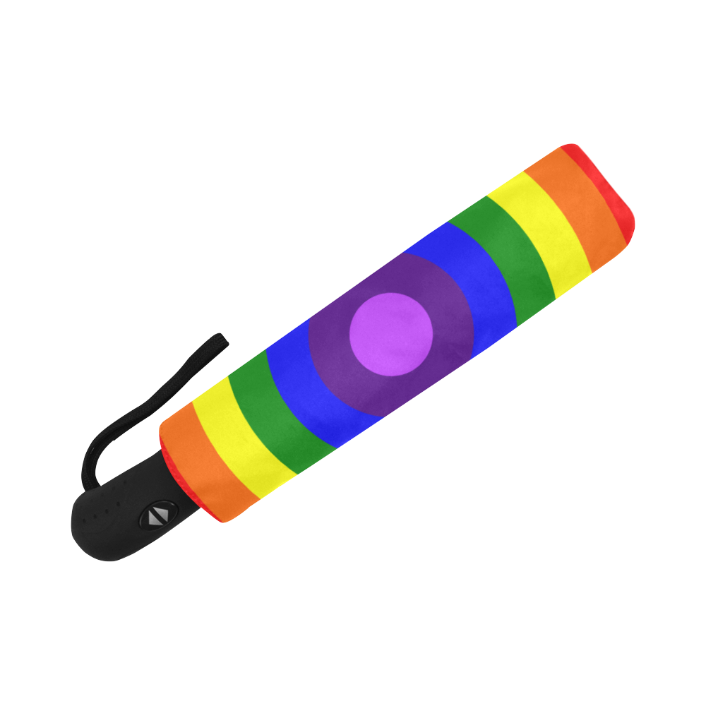 Rainbow Flag (Gay Pride - LGBTQIA+) Auto-Foldable Umbrella (Model U04)