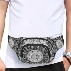 watercolor mandala6 Fanny Pack/Small (Model 1677)