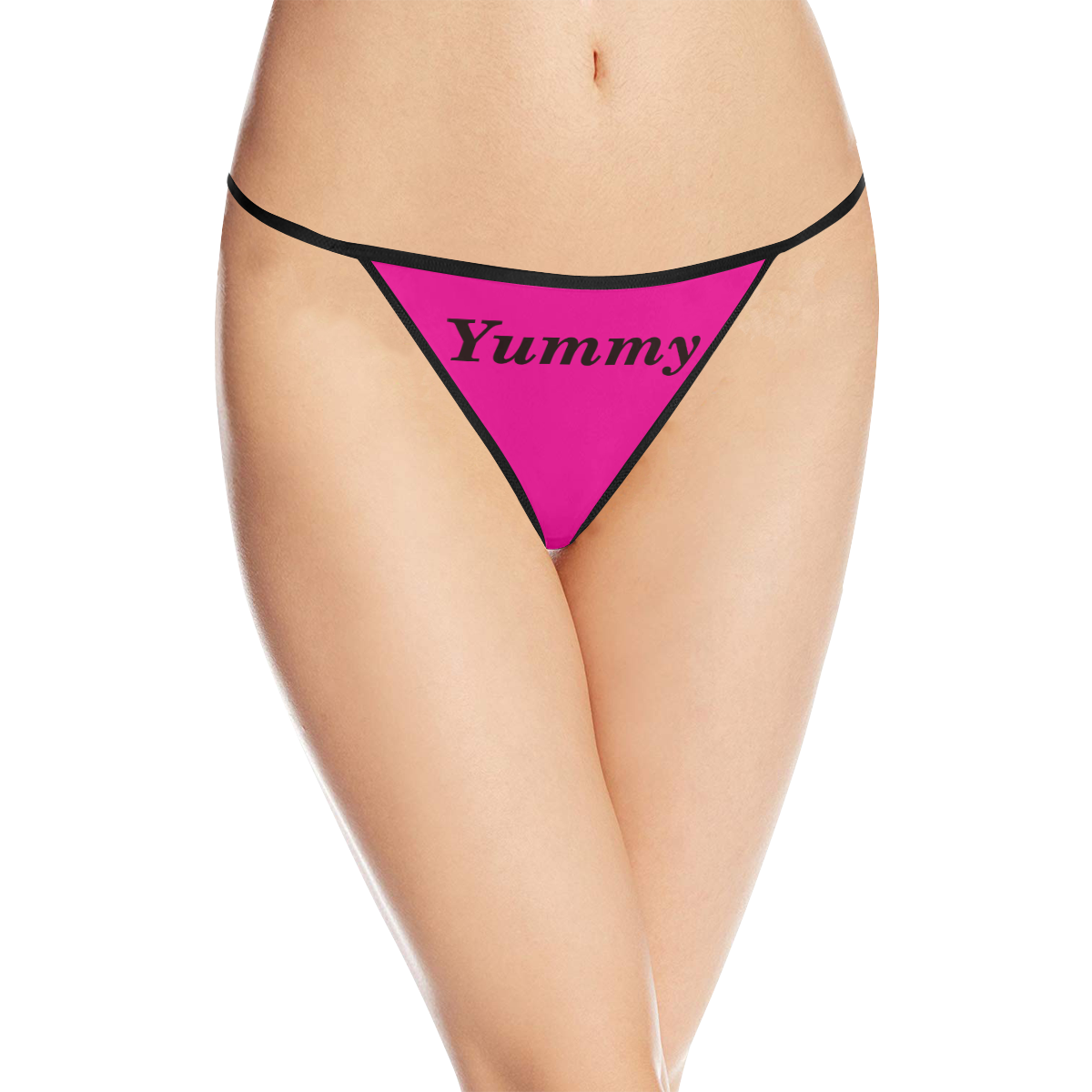 Yummy Women's All Over Print G-String Panties (Model L35)