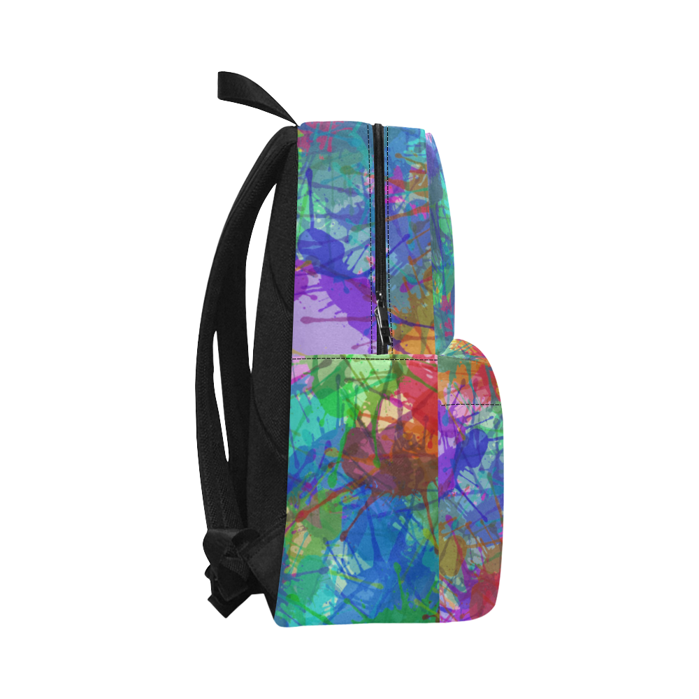 Colorful Abstract Unisex Classic Backpack (Model 1673)