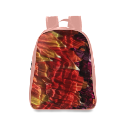Muscled Petals School Backpack/Large (Model 1601)