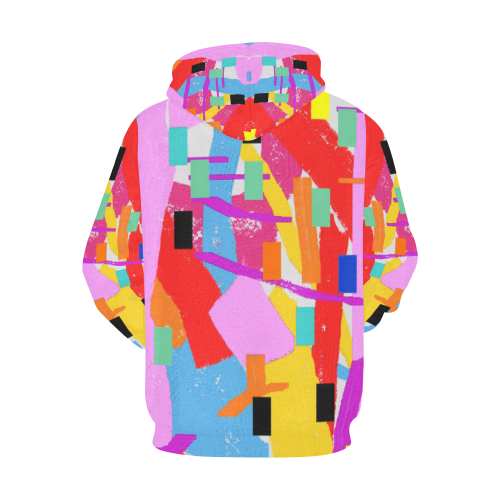 CONFETTI NIGHTS 2A All Over Print Hoodie for Women (USA Size) (Model H13)