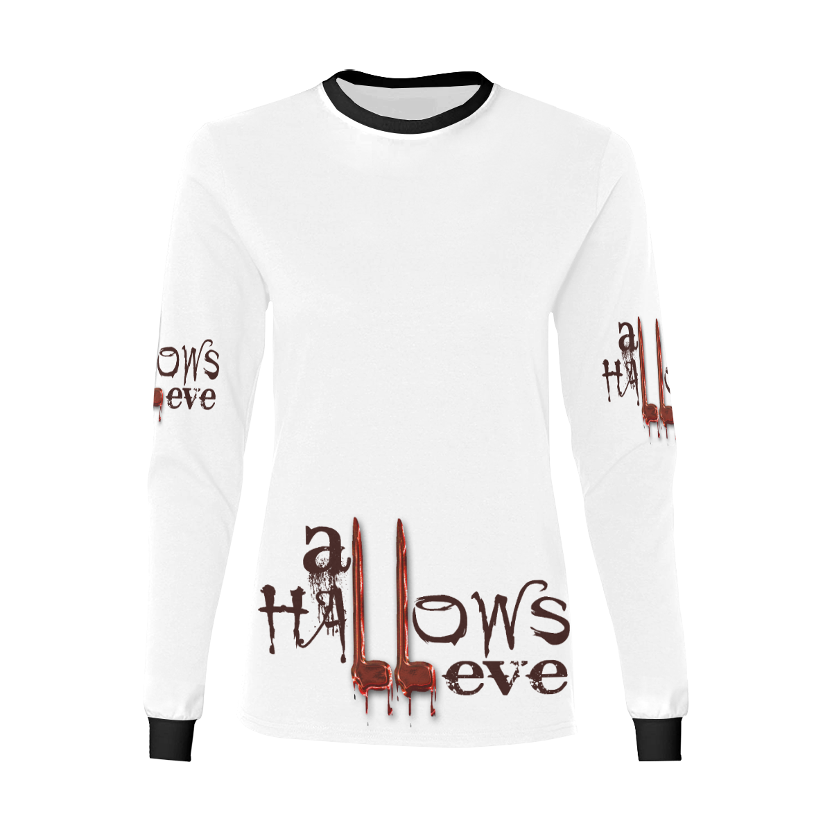 Hallows Women's All Over Print Long Sleeve T-shirt (Model T51)