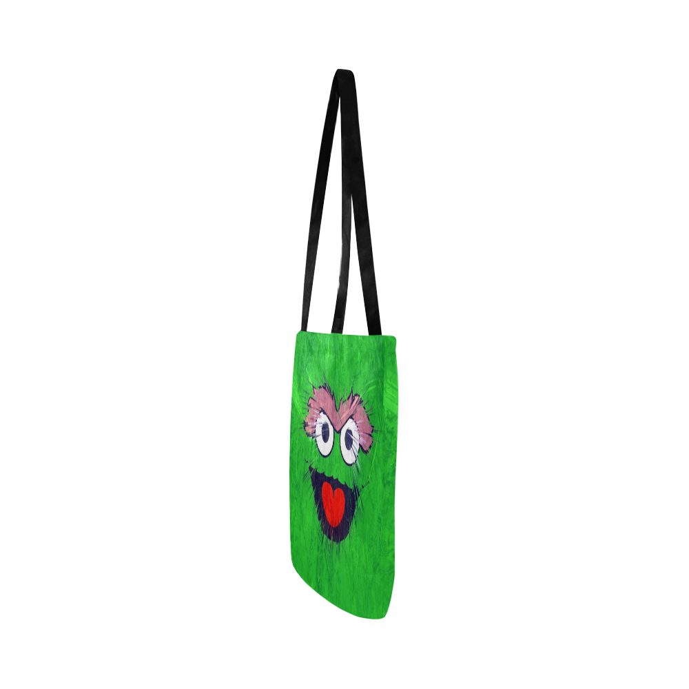 Green Catoon by Artdream Reusable Shopping Bag Model 1660 (Two sides)