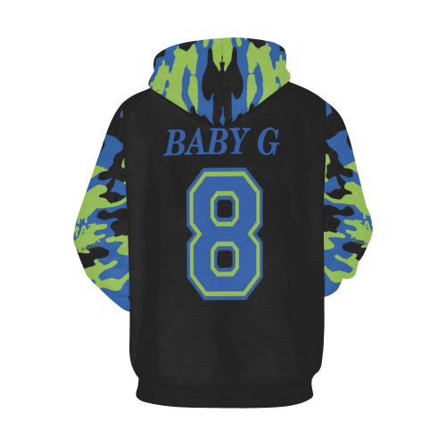 Baby G All Over Print Hoodie for Men (USA Size) (Model H13)