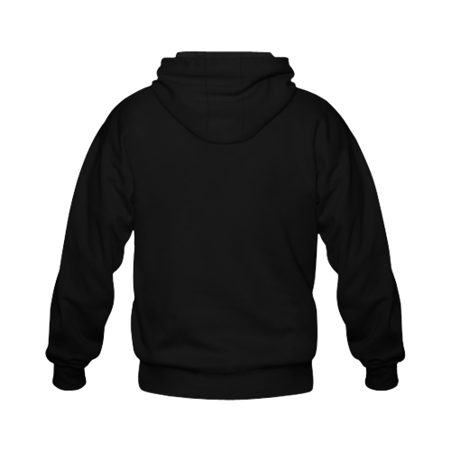 Abstract #8 S 2020 Gildan Full Zip Hooded Sweatshirt (Model H02)