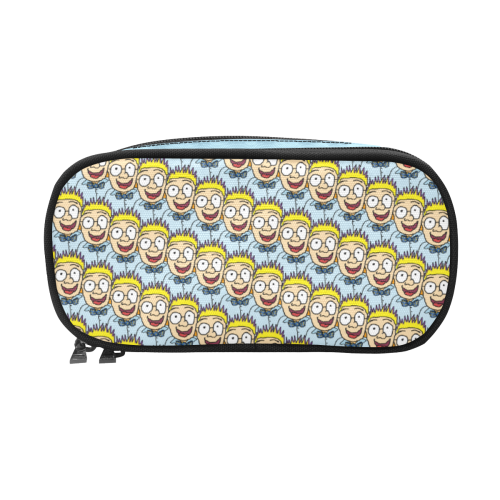 Funny Nerd Pattern Pencil Pouch/Large (Model 1680)