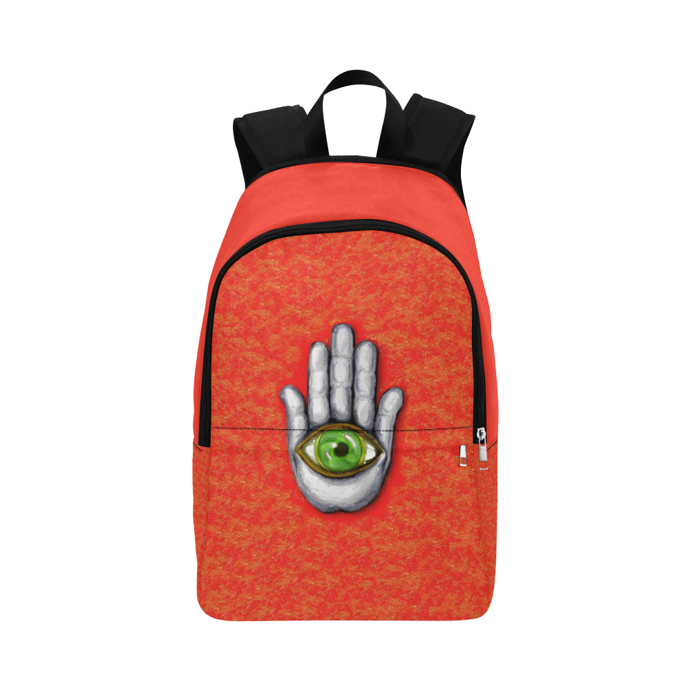 Evil Eye Fabric Backpack for Adult (Model 1659)