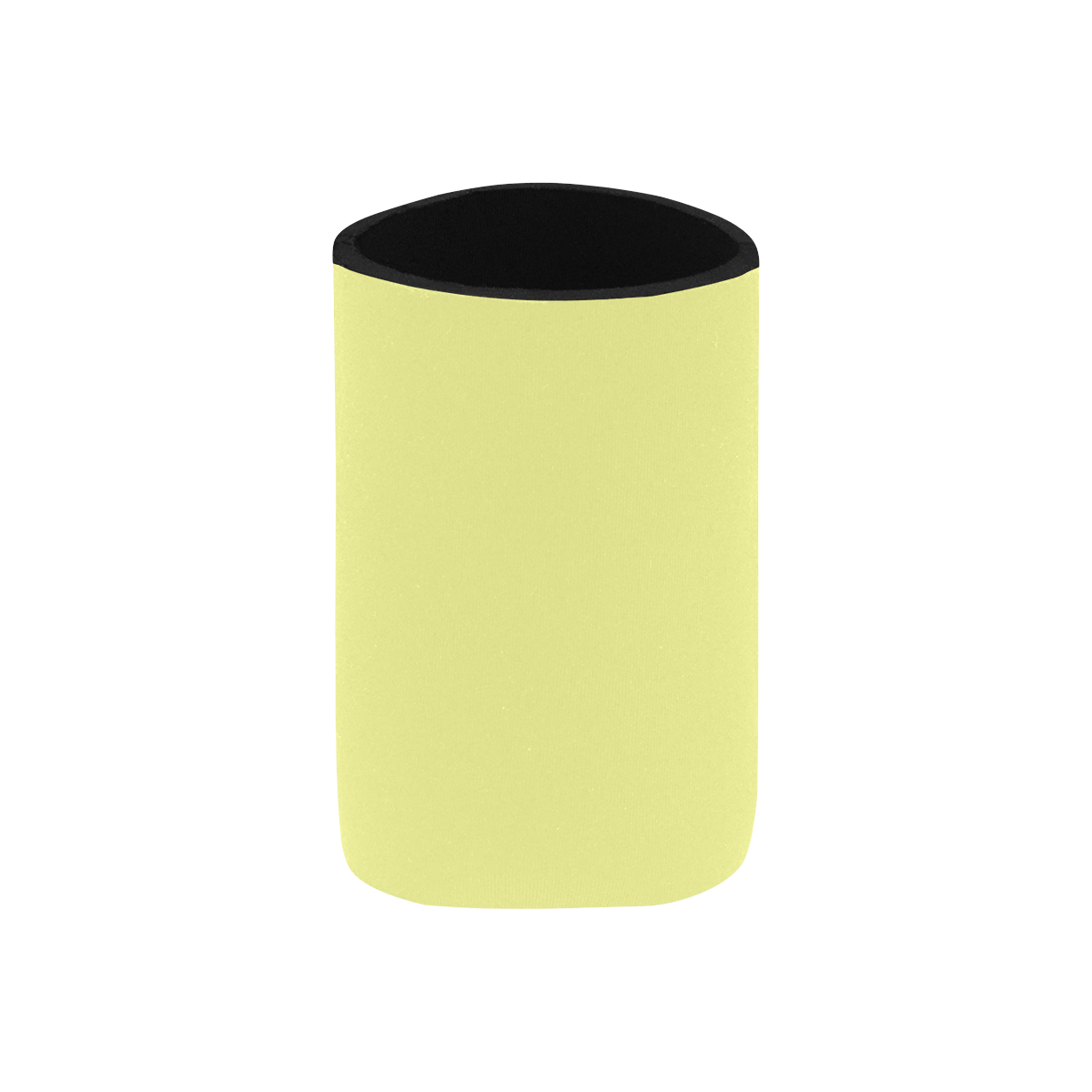 color canary yellow Neoprene Can Cooler 4" x 2.7" dia.