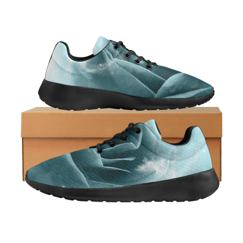 The blue rose Men's Athletic Shoes (Model 0200)