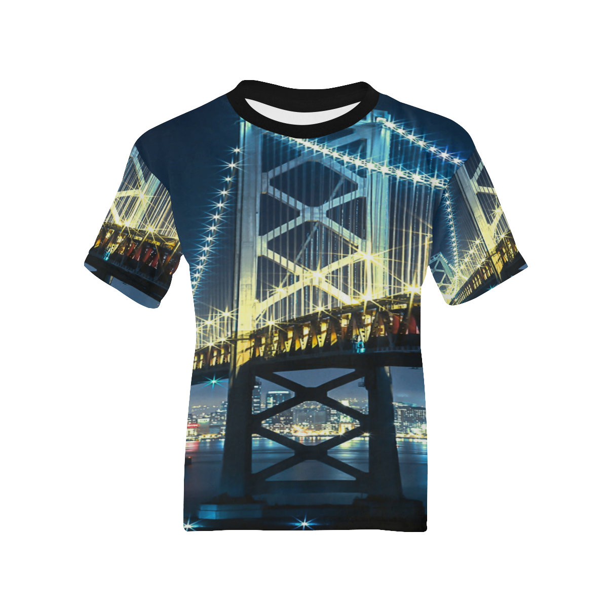 shiny bridge Kids' All Over Print T-shirt (Model T65)