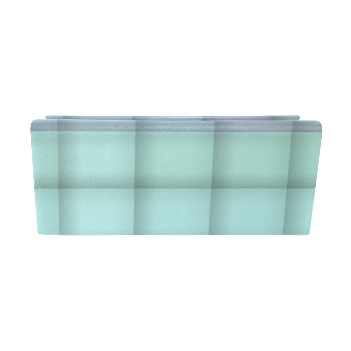 Glass Mosaic Mint Green and Violet Geometrical Custom Foldable Glasses Case