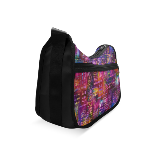 Rainbow Batik Tie Dye Crossbody Bags (Model 1616)