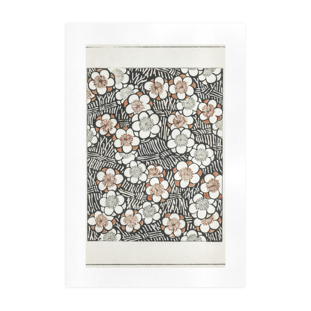 Floral pattern Art Print 19‘’x28‘’