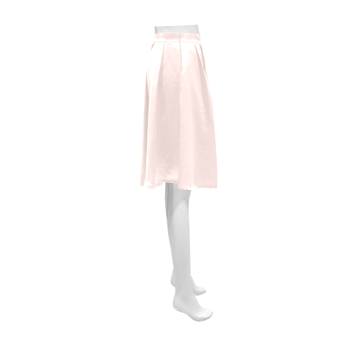 color misty rose Athena Women's Short Skirt (Model D15)