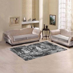 Times Square II Special Edition II (B&W) Area Rug 5'x3'3''