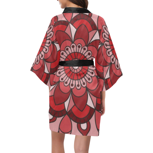 MANDALA HIBISCUS BEAUTY Kimono Robe