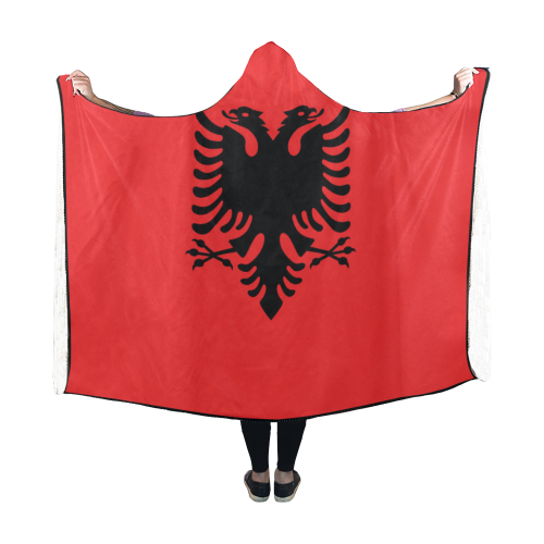 ALBANIA LARGE Hooded Blanket 60''x50''