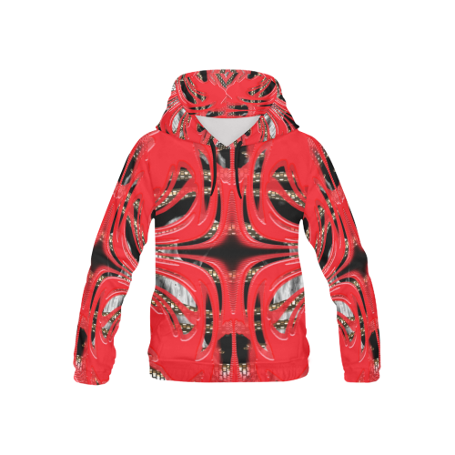 5000xart 18 All Over Print Hoodie for Kid (USA Size) (Model H13)