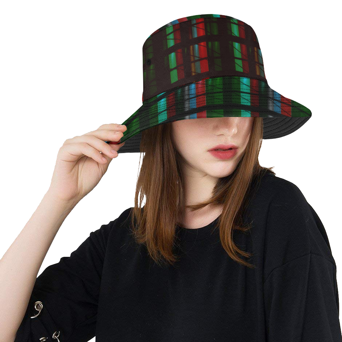Greenery All Over Print Bucket Hat