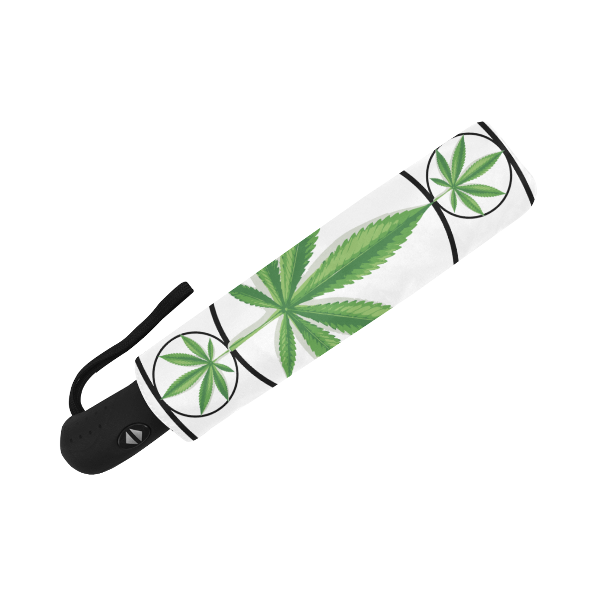 Cannabis Nouveau Anti-UV Auto-Foldable Umbrella (Underside Printing) (U06)