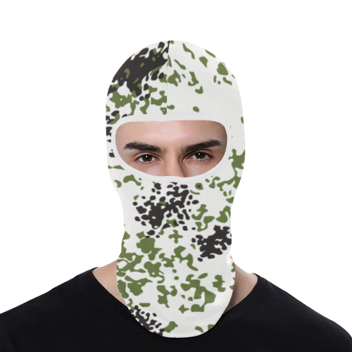 Snow Flecktarn Schneetarn Fleck camouflage All Over Print Balaclava