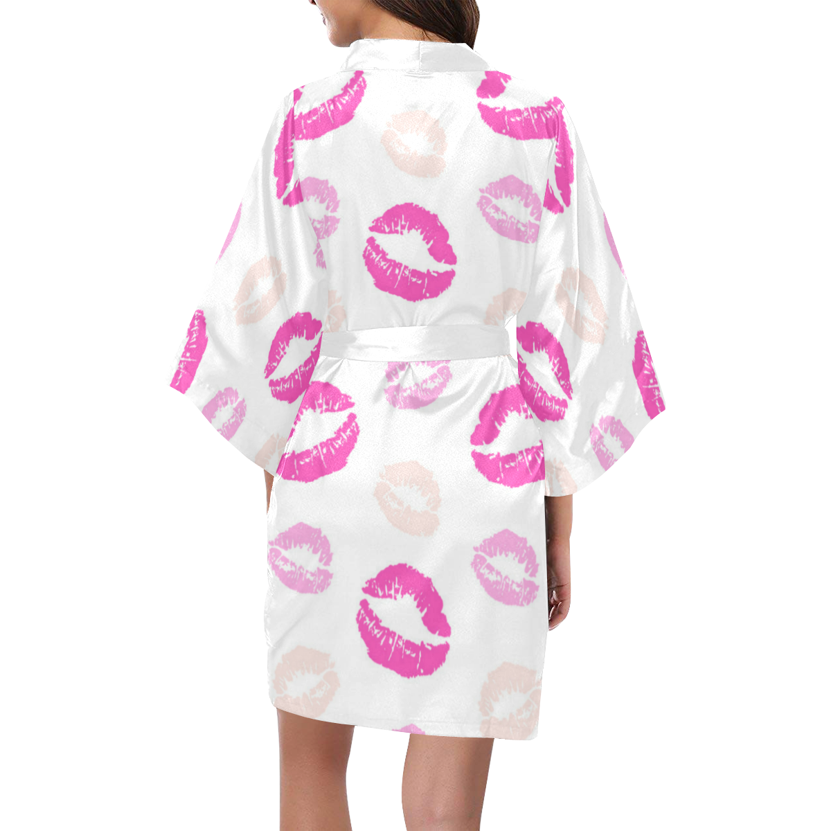 Lips Kimono Robe