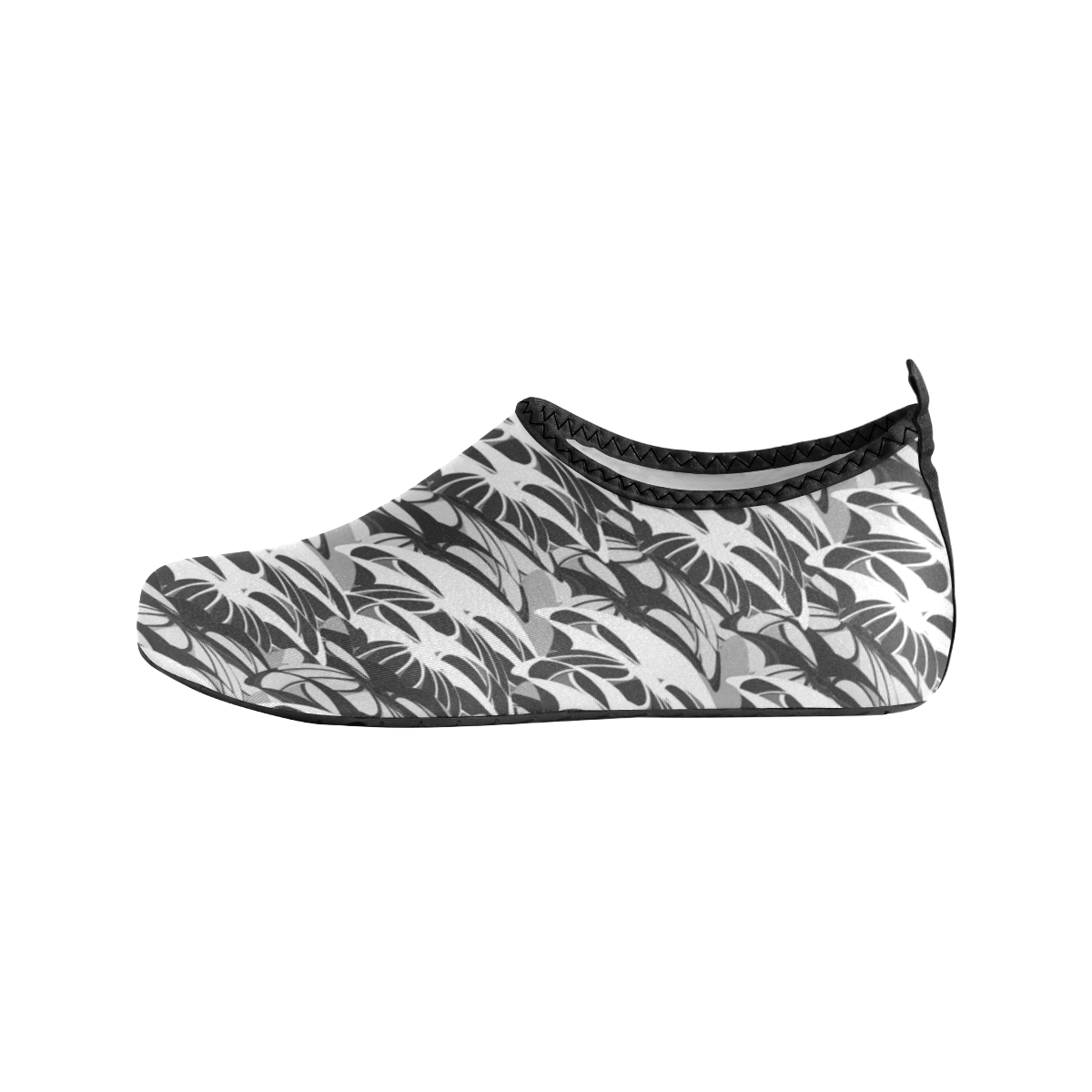 Alien Troops - Black & White Kids' Slip-On Water Shoes (Model 056)