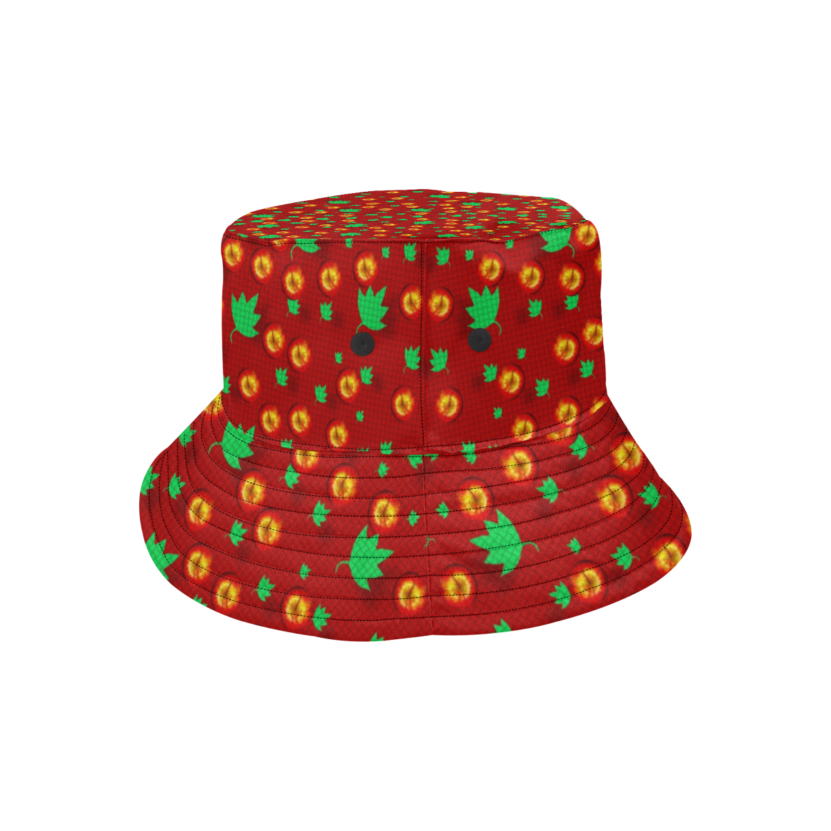 May be Christmas apples ornate All Over Print Bucket Hat