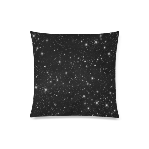 Stars in the Universe Custom Zippered Pillow Case 20"x20"(Twin Sides)