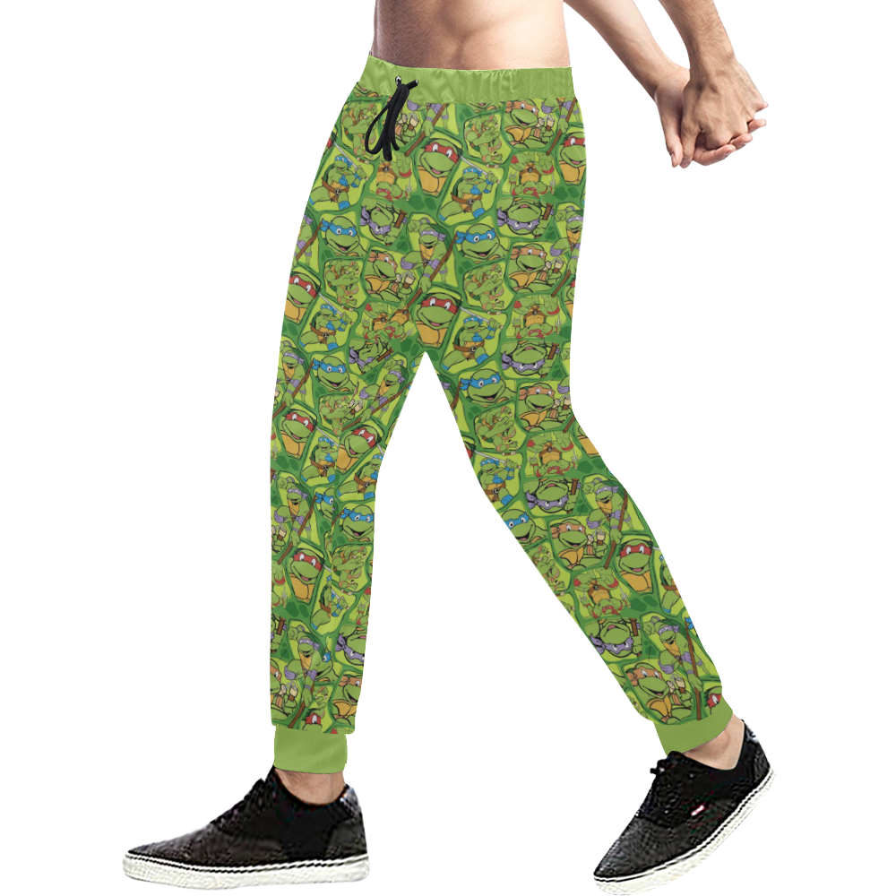 Teenage Mutant Ninja Turtles (TMNT) Men's All Over Print Sweatpants (Model L11)