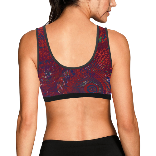 Confusion Women's All Over Print Sports Bra (Model T52)