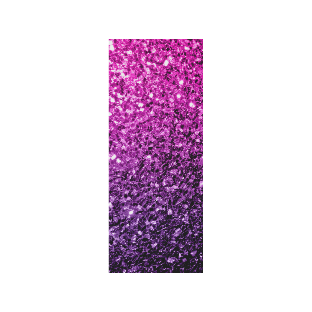 Beautiful Purple Pink Ombre glitter sparkles Quarter Socks