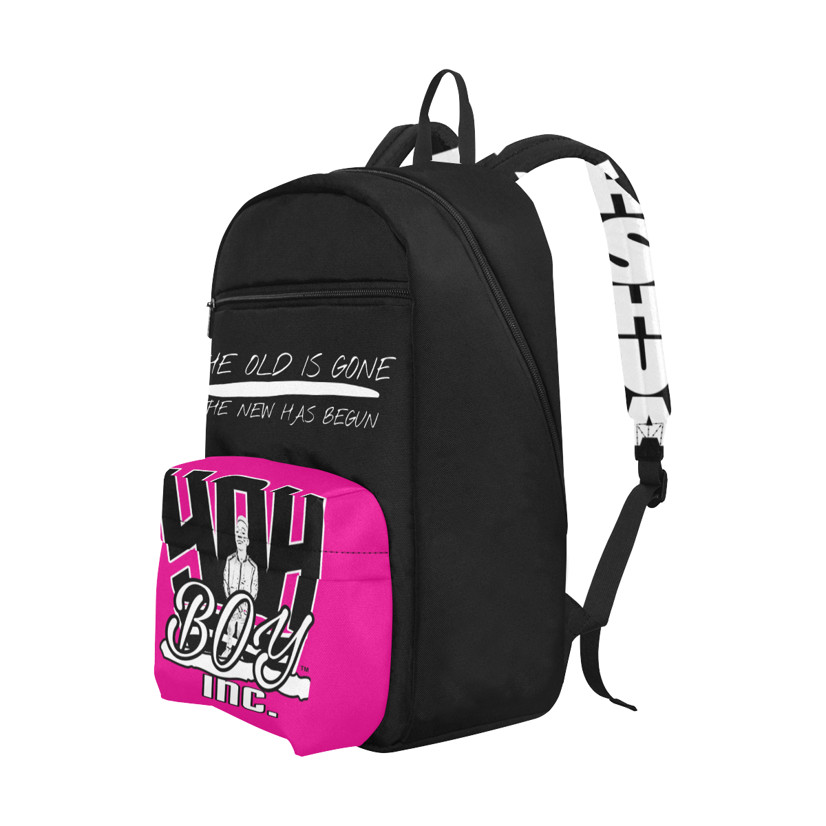 YahBoy Inc. Pink Large Capacity Travel Backpack (Model 1691)