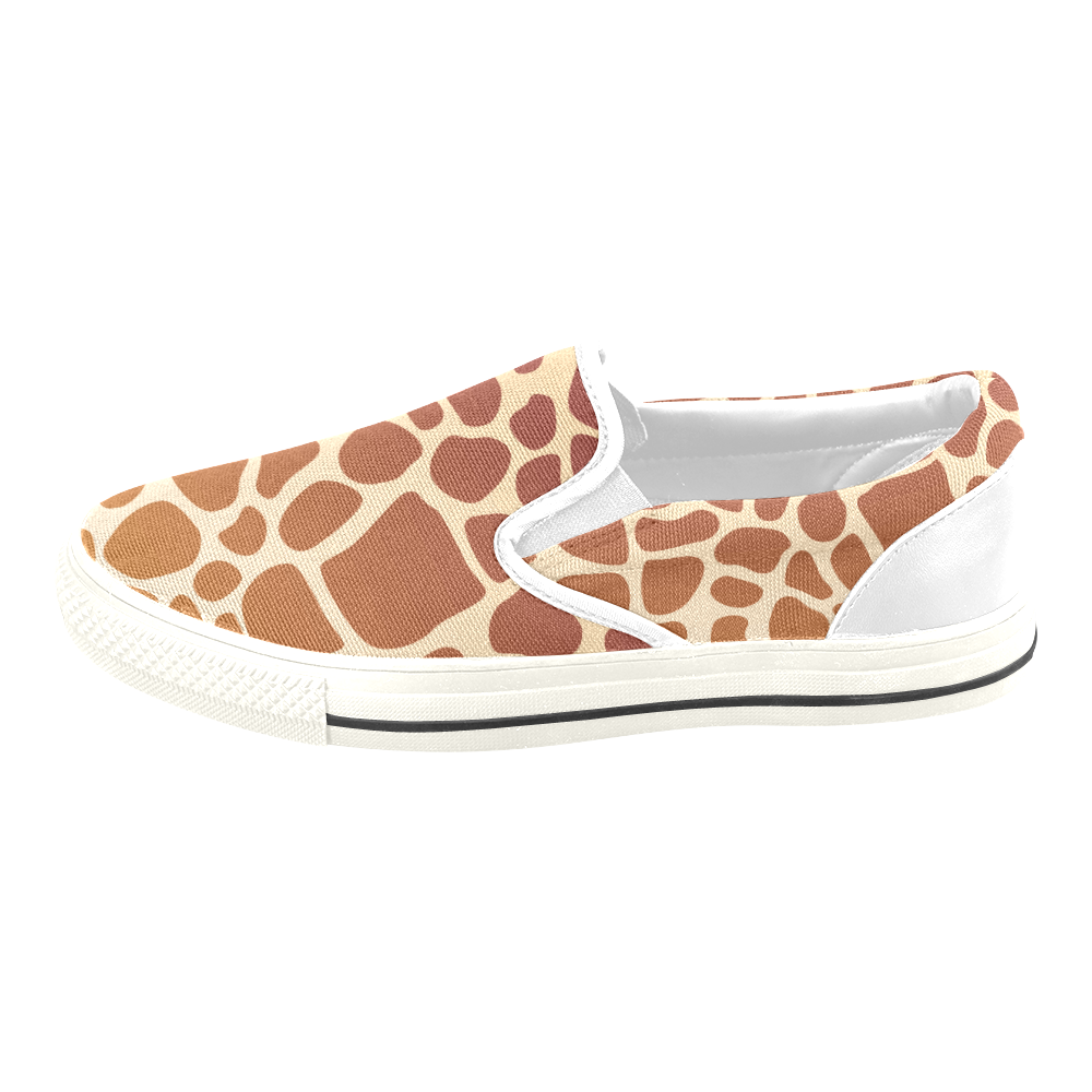 Safari Women's Slip-on Canvas Shoes/Large Size (Model 019)