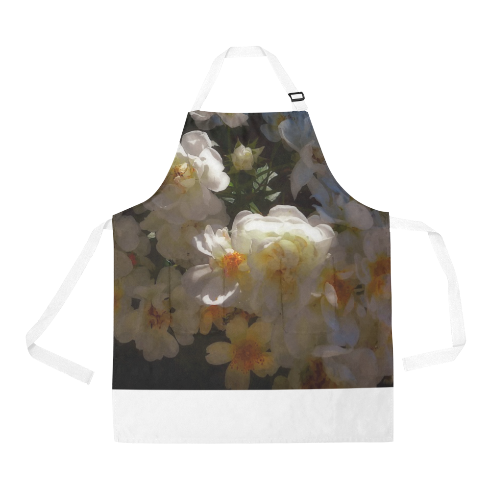 roses in morning light All Over Print Apron