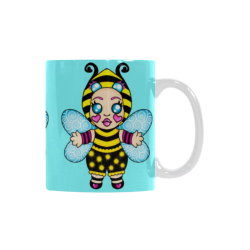 Bee Kewpie Custom White Mug (11OZ)