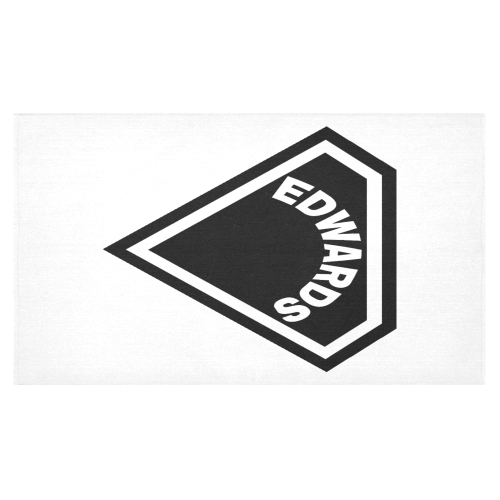 Edwards Name Cotton Linen Tablecloth 60"x 104"