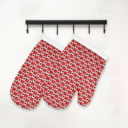 Canadian Flag Oven Mitt (Two Pieces)
