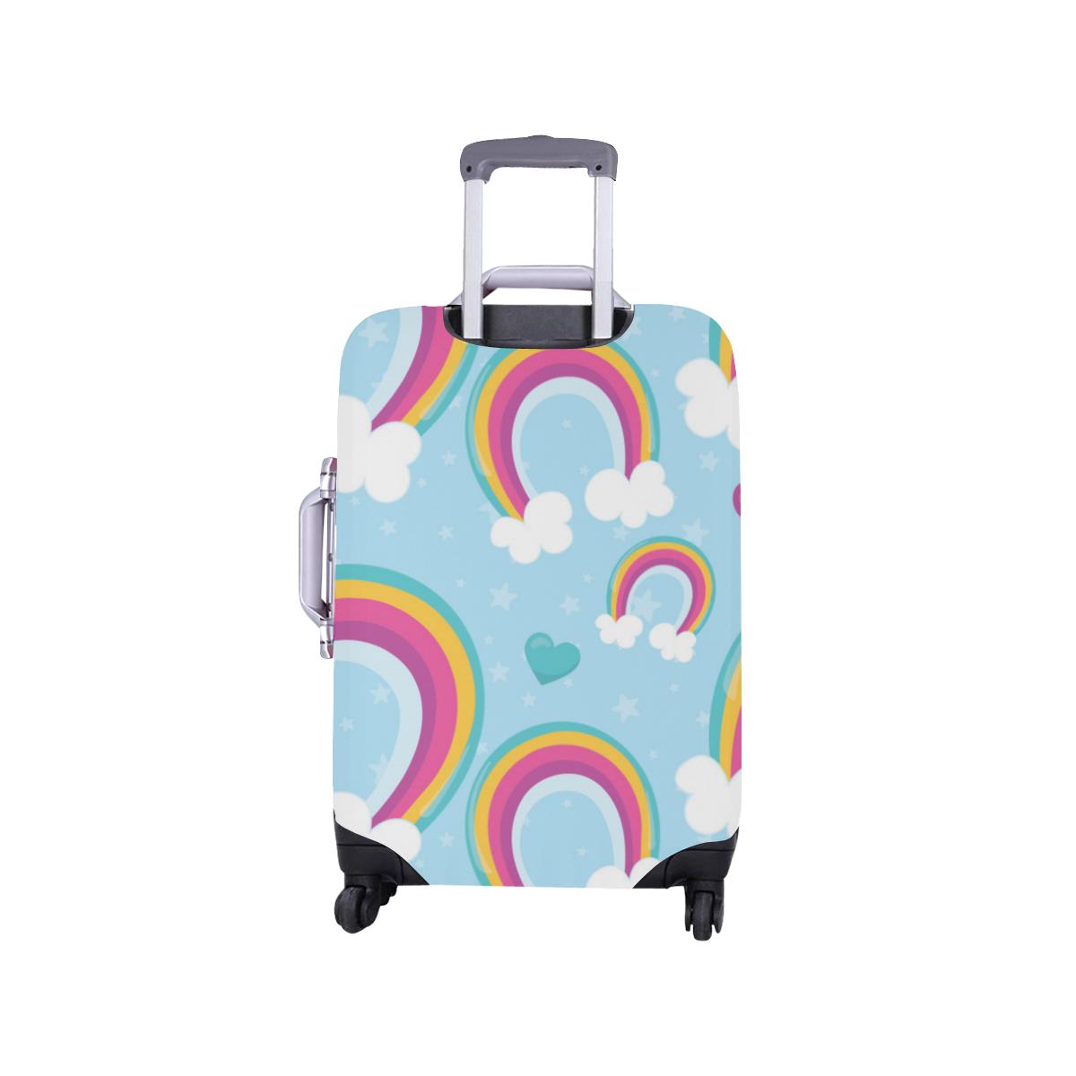 Rainbow Sky Luggage Cover/Small 18"-21"