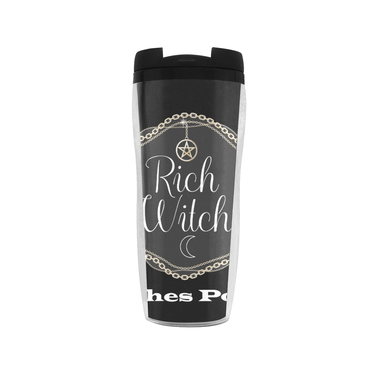 rich witch cup Reusable Coffee Cup (11.8oz)