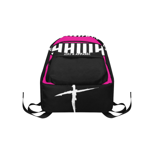 Meero Pink Large Capacity Travel Backpack (Model 1691)