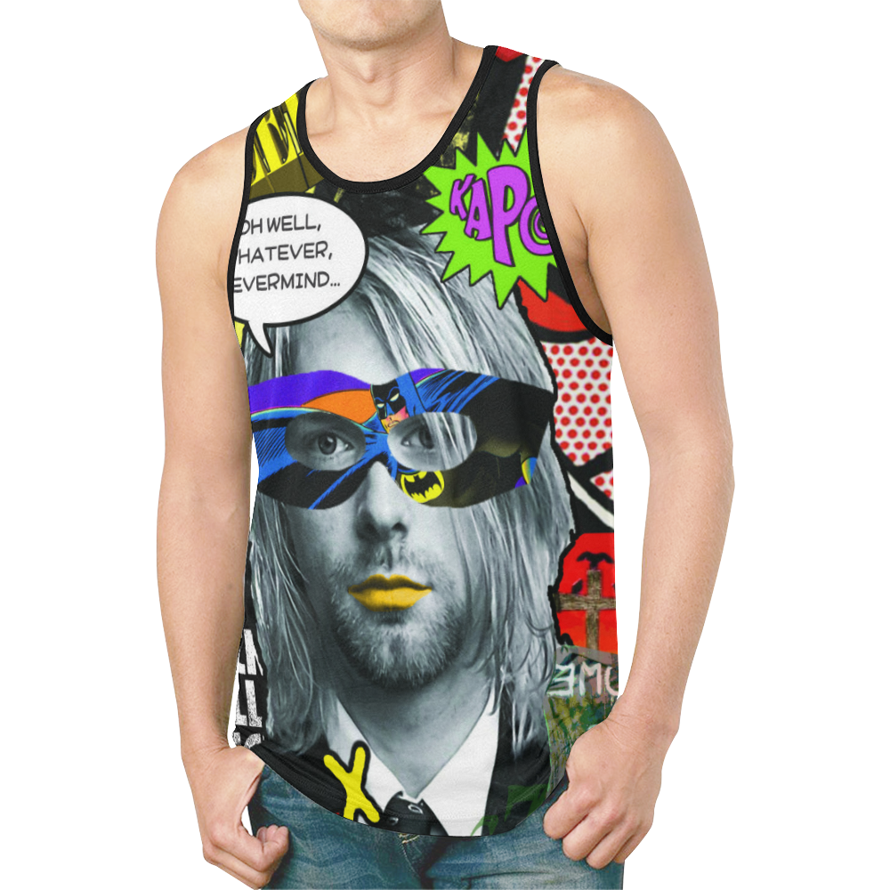 cobain montage 30 x 42 New All Over Print Tank Top for Men (Model T46)