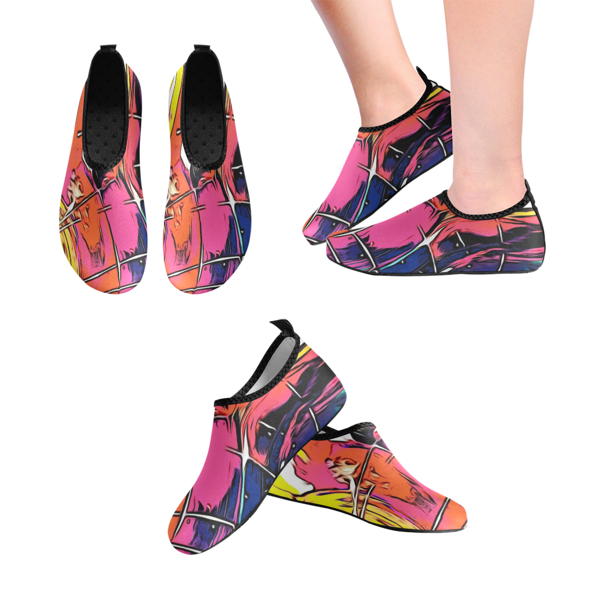 Promise Women's Slip-On Water Shoes (Model 056)